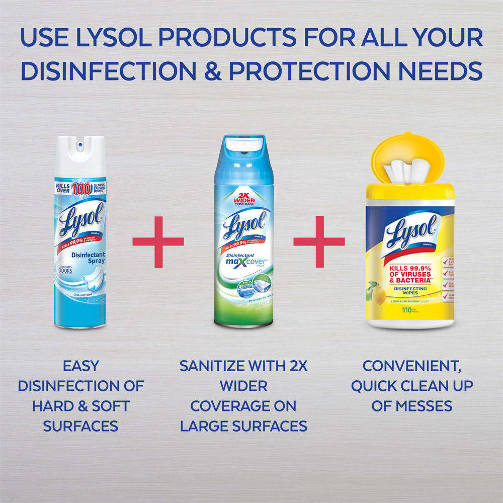 Lysol Disinfecting Wipes, Ocean Fresh, 110ct - image 6 of 8