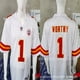 thumbnail image 2 of Kansas City Chiefs Chiefs 1# Xavier Worthy Short Sleeve Football Jersey, 2 of 4