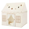 thumbnail image 1 of Carpa de juego para niños Senodeer para interiores con tapete, luces de estrellas y guirnalda, 1 of 7