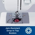 thumbnail image 4 of Brother GX37 37-Stitch Sewing Machine, SA520 Water Soluble Stabilizer and 5-Piece Sewing Machine Needles, 4 of 6