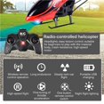 thumbnail image 3 of Cateissary Mini Dron teledirigido, helicóptero de inducción infrarroja, 2 canales, suspensión electrónica divertida, Dron cuadricóptero, Dron pequeño, Accesorios para aéreos rojo, 3 of 6