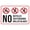 Warning Sign 1, variant on No Camping Or Overnight Parking Sign - 8"x12" Vintage Metal Warning Sign for Home Farm Bar Coffee Shop Club, Campground, Parking Prohibition
