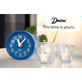 thumbnail image 3 of Driini Wooden Analog Desk Clock  – Easy to Read; Silent Sweep Table Decor, 3 of 7