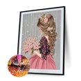 thumbnail image 2 of Kit de pintura de diamantes niña ronda completa Hugtrwg Para estrenar, 2 of 9