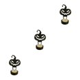 thumbnail image 1 of Cateissary Candelabros funcionales de acero inoxidable para fiestas temáticas o casa embrujada Patrón clásico Decoración D Type1 NO1, 1 of 6