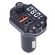 thumbnail image 2 of Transmisor FM Bluetooth, adaptador Bluetooth para coche, llamada rápida con manos libres, cargador de coche, cargador rápido para coche, muy versátil, 2 of 12