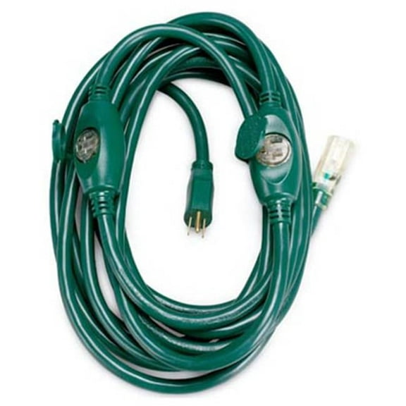 Master Electrician 09001ME 25 ft. Green Outdoor Extension Cord