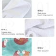 thumbnail image 5 of SKYSONIC 2 PCS Hanging Hand Towels,Sea Otters Blue Water Hand Dry Towels for Kitchen & Bathroom,Hanging Towel Set with Hanging Loop, 12"x17", 5 of 6