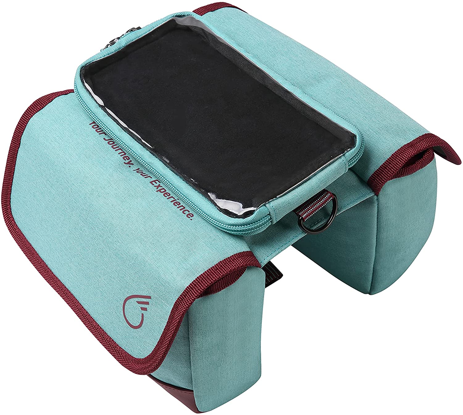 sixthreezero Bicycle Pannier Bag Rear Double Sided 2 Capacity-Rack, Teal