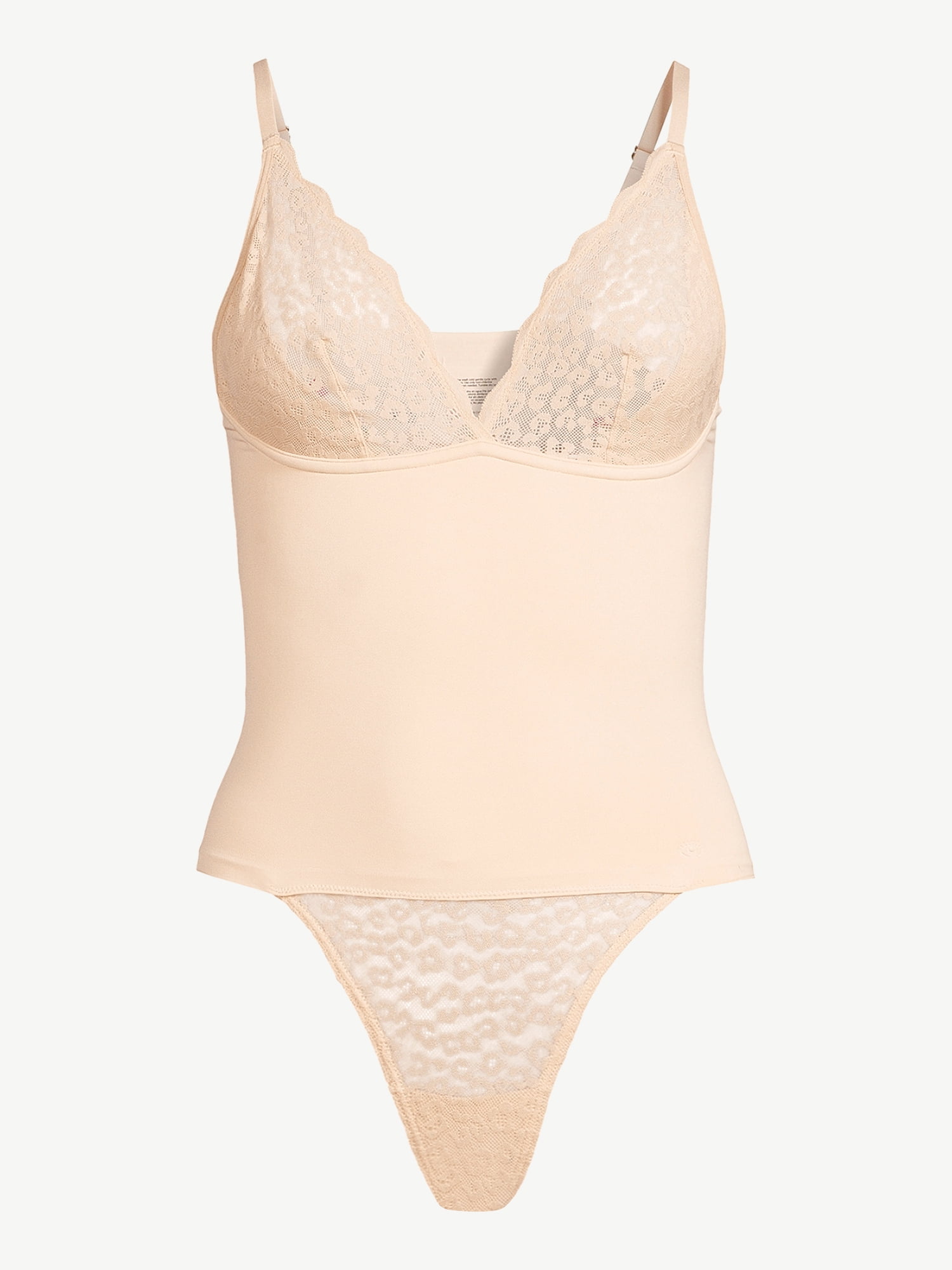 Sofia Intimates by Sofia Vergara Smoothing Seamless Lace Bodysuit