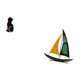 thumbnail image 5 of Escultura Decorativa De Velero De Gato De Resina Para Entrada, Adorno De Mesa, Colección De Decoración Feng Shui, Estantería, Sala De Estar, Dormitorio, Centro De Mesa., 5 of 8