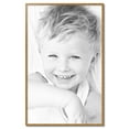thumbnail image 2 of ArtToFrames 31" x 49" Gold Square with Beads Picture Frame, 31x49 inch Gold Wood Poster Frame (WOM-5020), 2 of 7