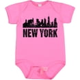 thumbnail image 3 of Inktastic New York Skyline Grunge Boys or Girls Baby Bodysuit, 3 of 5