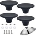 thumbnail image 1 of 4 Set Dutch Oven Knob for Le Creuset Knob Replacement Bakelite Knobs Replacement Pot Lid Handle Compatible Aldi, 1 of 7