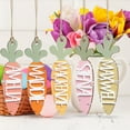 thumbnail image 6 of Easter Custom Name Tags, Wooden Carrot-Shaped Decorations, Engraved with Names, Durable & Reusable, Suitable for Toddlers/Kids/Teens, Ideal for Easter Bags/Gifts, 6 of 6
