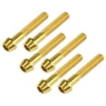 thumbnail image 4 of Wanyifa Titanium Ti M6 x 35 40 45 mm Allen Hex Screw Socket Cap Tapered Bolt,M6X35mm,Gold,6 Pcs, 4 of 5