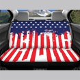 thumbnail image 3 of CHAQLIN American Flag Theme, Soft Bench Seat Covers 2 Pcs Scratch Proof Non-Slip Back Seat Protectors for Car Interior Auto, 3 of 4
