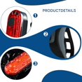 thumbnail image 3 of Luz trasera para bicicleta - Luz trasera LED recargable - Para bicicletas, bicicletas de montaña - Paquete de 2, 3 of 6