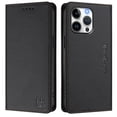 thumbnail image 3 of Compatible with iPhone 13 Pro Max Wallet Case, PU Leather Flip Case with RFID Blocking Card Slots, Kickstand Slim Fit Magnetic Wireless Charging Phone Cover for iPhone 13 Pro Max, Black, 3 of 13
