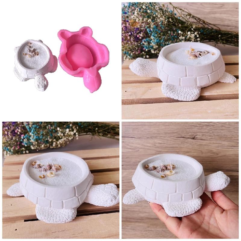 BQBQERT Creative Silicone Artisanal Mold For Resin And Decorative Storage Boxes Silicone Holder