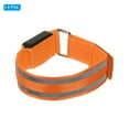 thumbnail image 3 of Uxcell LED Wristband, 4 Pack Light Up Bracelets LED Armbands, Orange, 3 of 6