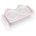 thumbnail image 4 of Haofy Bols Surélevés pour Nourriture de Chat, Bols Doubles avec Support Surélevé Bols Doubles pour Nourriture et Eau de Chat avec Support Surélevé pour Eau pour Collations, 4 of 8