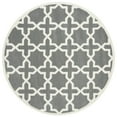 thumbnail image 5 of SAFAVIEH Chatham CHT732D Handmade Dark Grey / Ivory Rug, 5 of 10