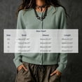 thumbnail image 6 of Cardigan Sweaters for Women Oversized Knit Button Up Cardigan Green XS, 6 of 6