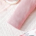 thumbnail image 6 of Girls Fall Floral Sleeveless Dress With Solid Color Cardigan Outfits Toddler Two Piece Clothes, 6 of 9