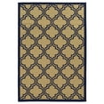 thumbnail image 2 of Linon Home Décor Innovations Area Rug Collection, Navy and Tan, 9.5' x 6.5', 2 of 7