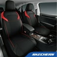 thumbnail image 2 of Skechers Premium Leather Car Seat Cover – Front Seat, Durable, Breathable, Universal Fit for Cars, SUVs, and Trucks - Red, 2 of 8
