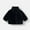 Black A2, variant on Hrsba Winter Warm Fleece-lined Jacket For Kids Kids Fashionable Solid Color Outerwear 2-8 Years Kids Unisex Long Sleeve Fleece Jacket With Zipper And Pockets