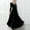 Black, variant on GaThRRgYP Fall Dresses for Plus Size Women,Fashion Women Sexy Casual V-Neck Solid Slimming Long Leeve Dress Clearance