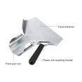 thumbnail image 1 of Popcorn Shovel Stainless Steel French Fry Scoop Popcorn Serving Scoop with Right Handle, 1 of 7