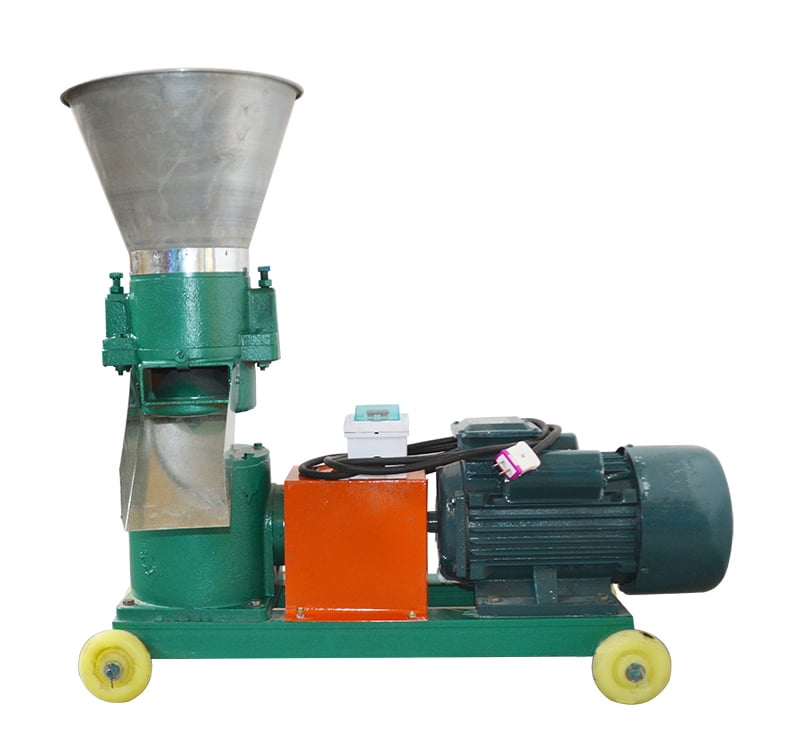 INTBUYING Plant Equipment Feed Pellet Mill Machine 3MM Pellets Press Maker  for Animal 