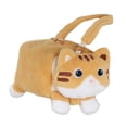 thumbnail image 4 of Porta pañuelos de coche de peluche de gato, suave, lindo y creativo, fácil de instalar. Naranja, 4 of 7