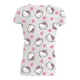 thumbnail image 1 of Playera Hello Kitty Talla 4 Manga Corta Estampado Caras y Corazones Beige, 1 of 4