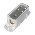 thumbnail image 2 of 1X 4AWG Input 4X 8AWG Output Power/Ground Cable Splitter Distribution Block, 2 of 9