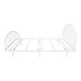 thumbnail image 6 of Furniture of America Arno Full Metal Panel Bed with Sand Power Coating, White, 6 of 23