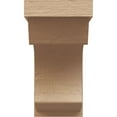 thumbnail image 2 of 12"W x 24"D x 24"H Classic Emerson Rough Cedar Woodgrain TimberThane Corbel, Primed Tan, 2 of 6