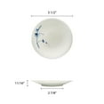 thumbnail image 2 of Excellante Blue bamboo melamine dinnerware collection 5 1/4" dinner plate, comes in dozen, 2 of 2