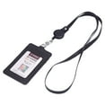 thumbnail image 1 of CHOKBadge Holder Handy Lanyard Design Lanyard with Id Holder Button Closure Multi-Purpose Card Storage Id Badge Holder Pink, 1 of 3