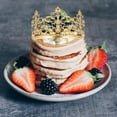 thumbnail image 4 of Cake Topper Realistic Looking Rust-proof Metal Crown Cake Topper Royal Themed Baby Shower Decoration for Home, 4 of 9