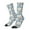 White, variant on Funny Cute Healthy Teeth Pattern Sport Socks for Women and Men Crew Socks Sporty Calf Socks Casual Socks