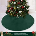 thumbnail image 3 of Ryvnso Christmas Tree Skirt Dark Green Paint Xmas Tree Skirts Ornament Home Decorations 35.4", 3 of 6
