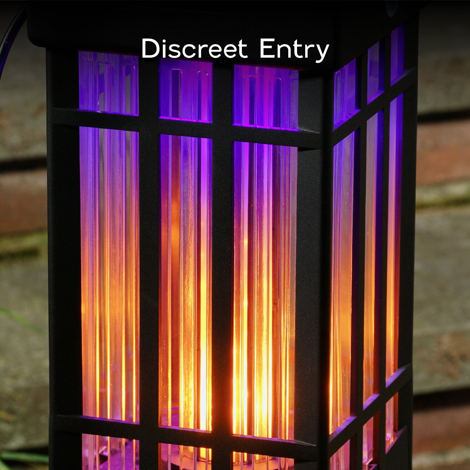 PIC Decorative Flameless Effect Bug Zapper Lantern