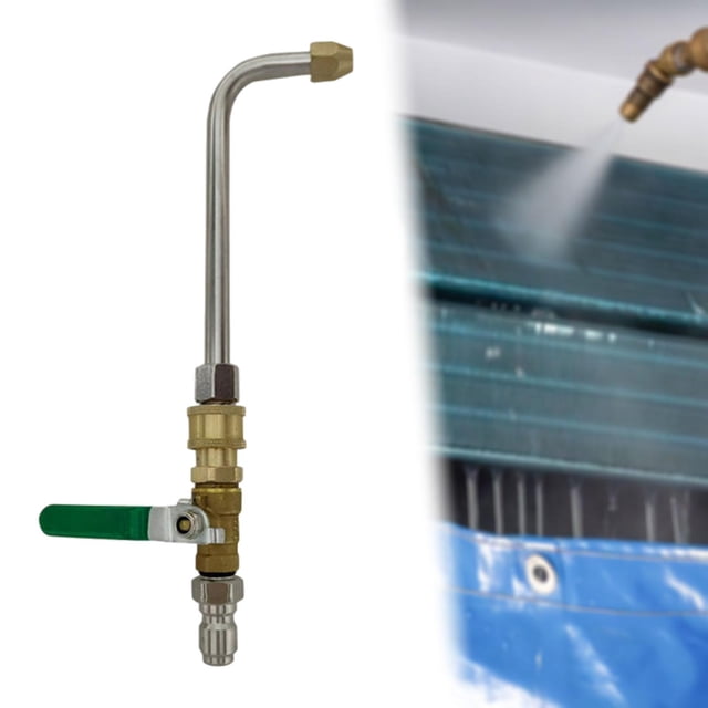 Adaptador de manguera de varilla de alta presión Fácil instalación Accesorio de repuesto profesional 27 cm 90 grados