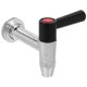 thumbnail image 1 of unbranded Para De Agua Negro Con De Inoxidable Y Cuerpo ABS Resistente, 1 of 8