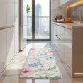 thumbnail image 4 of Pioneer Flower Floral Print Pattern Kitchen Rug Mat,Kitchen Runner Rugs Non Skid Washable,Decorative Kitchen Floor Mats for Kitchen,Sink,Laundry,17"x47.2", 4 of 7
