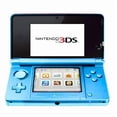 thumbnail image 1 of Restored Nintendo 3DS Game Console with RetroFam Charging Cable, Light Blue (Refurbished), 1 of 1
